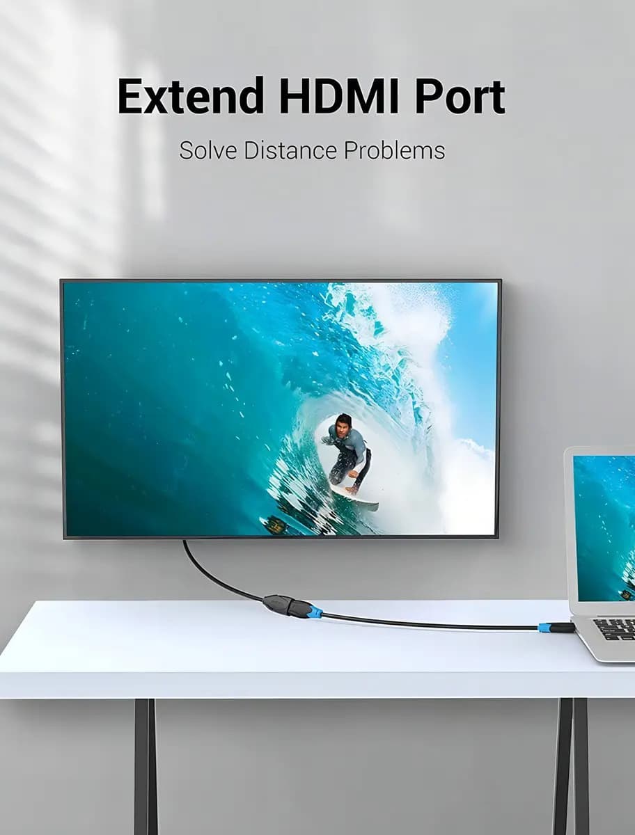 Vention - Extensão Hdmi 2.0 4k 60fps Hdr Tv Game Ps4 Ps5 1m — imagem 5