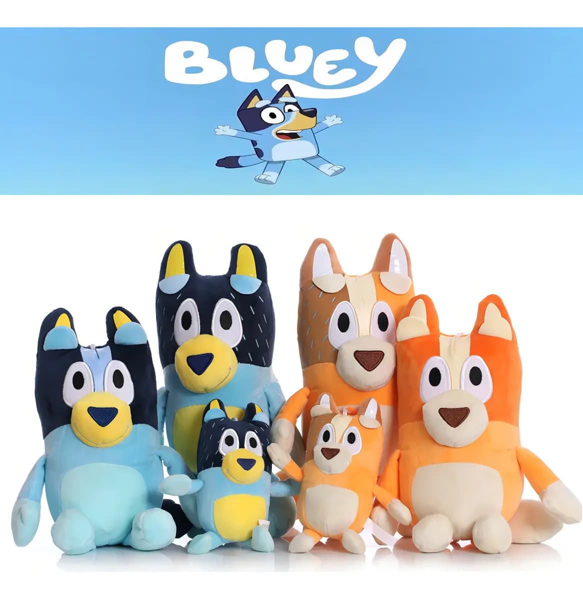 Bluey Bingo Pelúcia Familia Bingo Chilli Bandit Disney — imagem 4