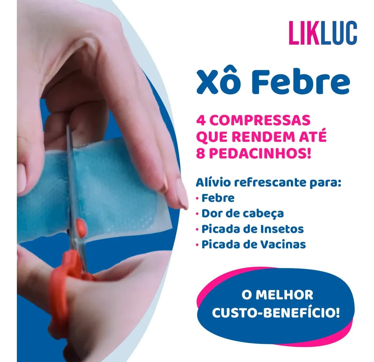 Xô Febre Compressa Refrescante - Baixar Febre — imagem 4
