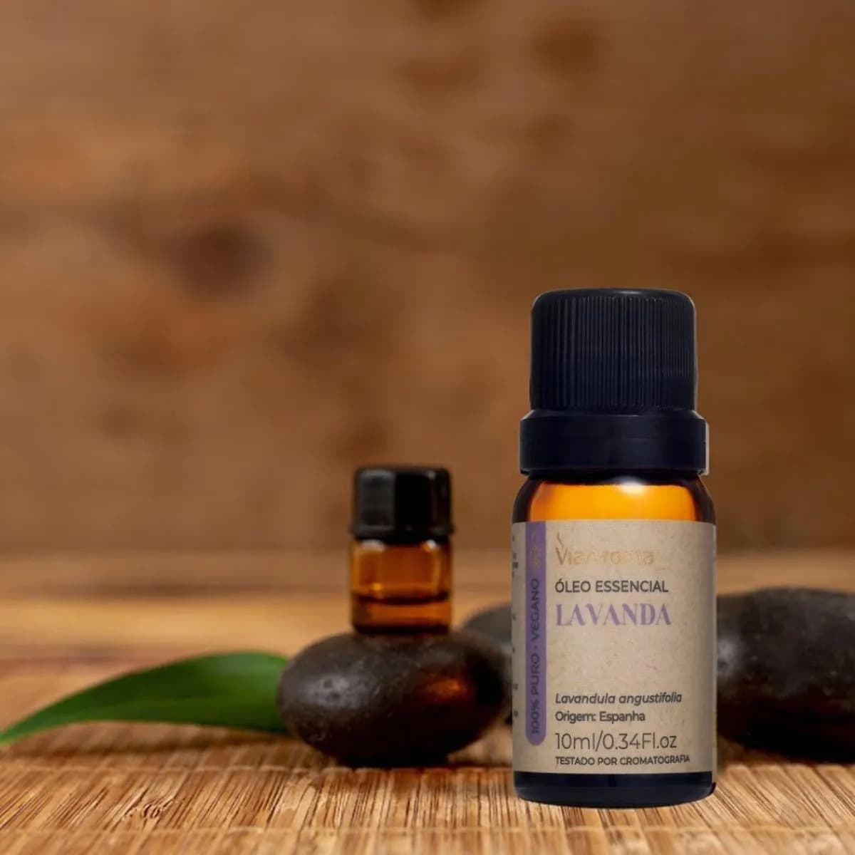 Oleo Essencial Lavanda Via Aroma 10ml Puro e Natural — imagem 3