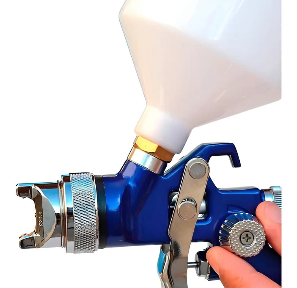 Pistola de Pintura Profissional HVLP 600ml 1.4mm PDR Pro-550 — imagem 4