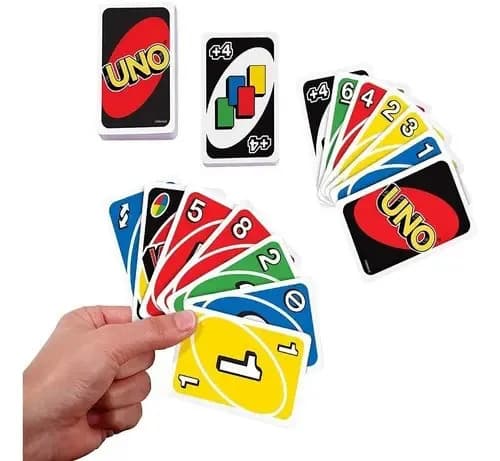 Jogo de Cartas UNO Clássico Colorido Mattel — imagem 6