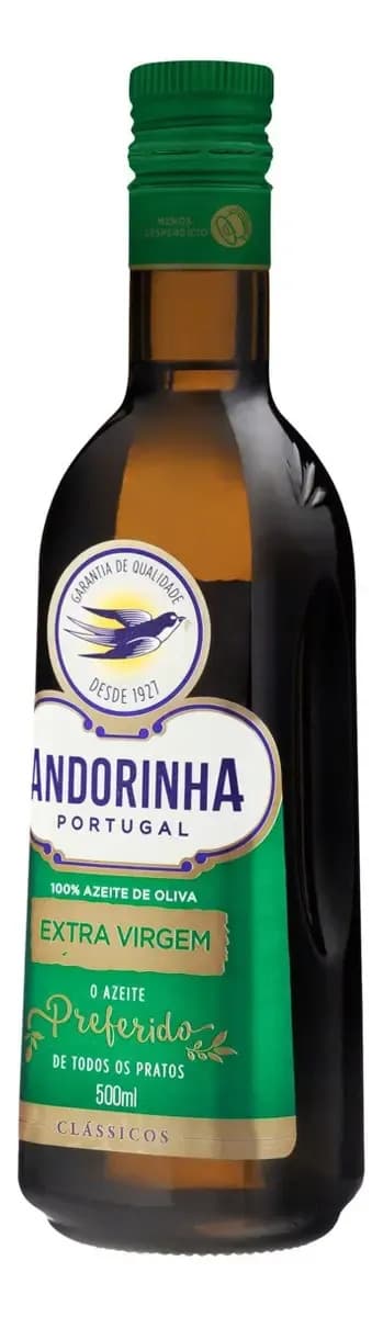 Azeite de Oliva Extra Virgem Vidro Andorinha 500ml — imagem 3