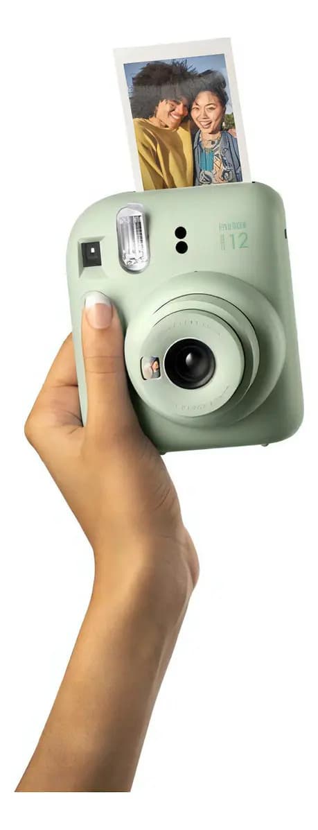 Câmera instantânea Fujifilm Instax Kit Mini 12 + 10 fotos mint green — imagem 6