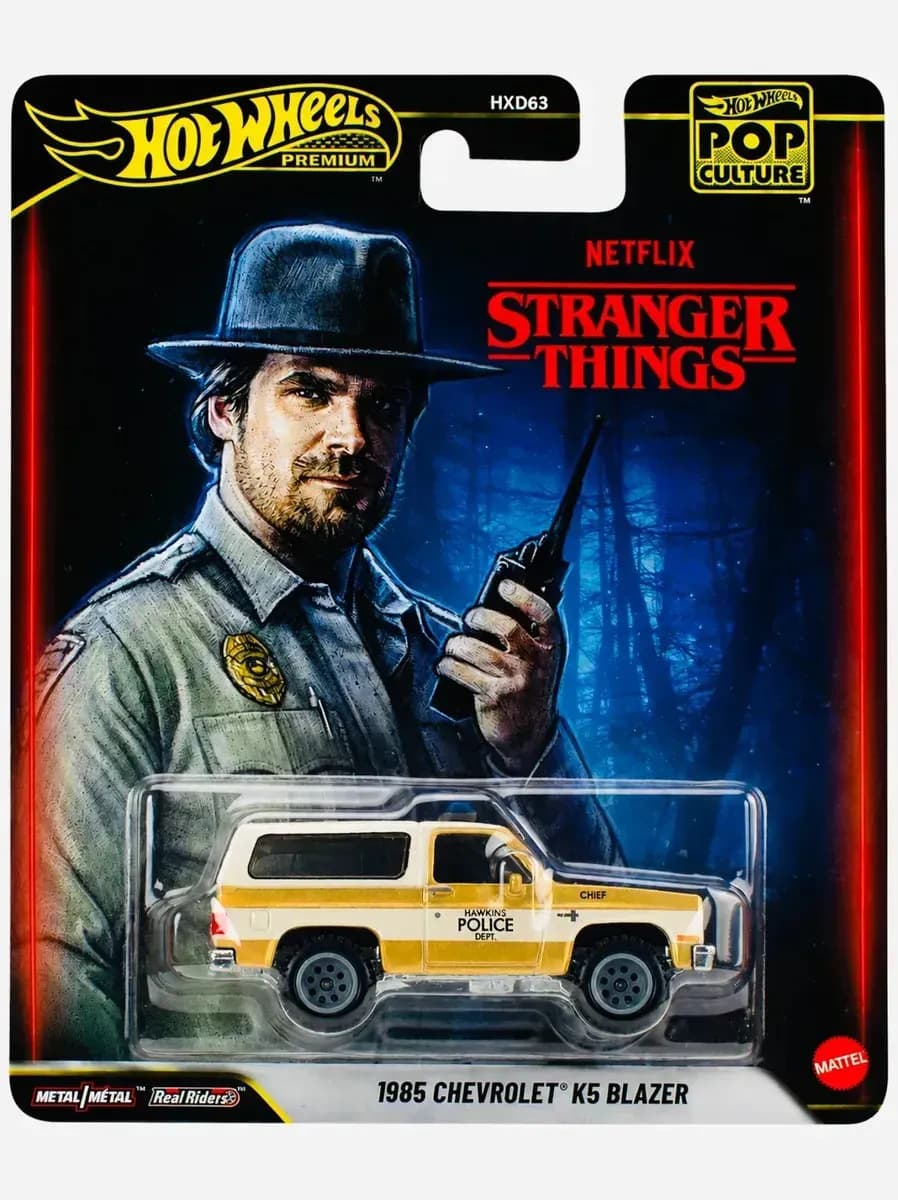 Carro Hot Wheels Premium Chevrolet K5 Blazer Stranger Things — imagem 6