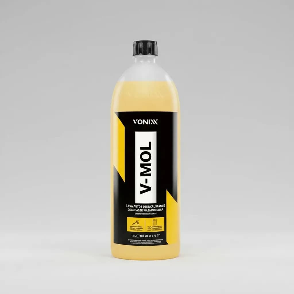 Vonixx V-MOL shampoo automotivo limpeza concentrado 1,5L — imagem 6