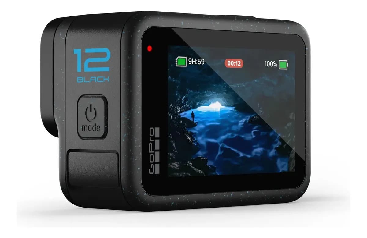 GoPro HERO12 Black - Câmera de ação 5.3k60, 27MP, à Prova d'água 10m, Preto — imagem 5