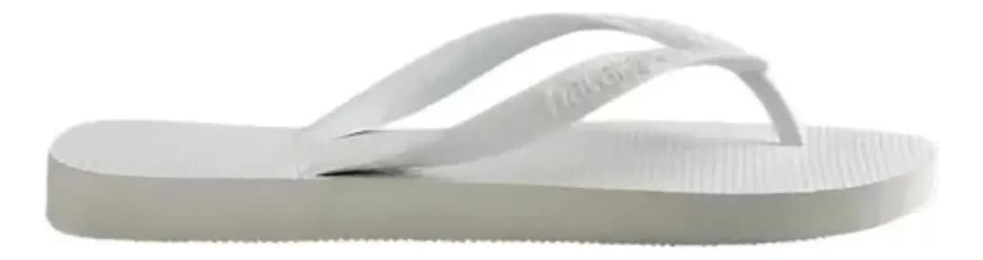 Chinelo Unissex Top Havaianas Liso Branco — imagem 3