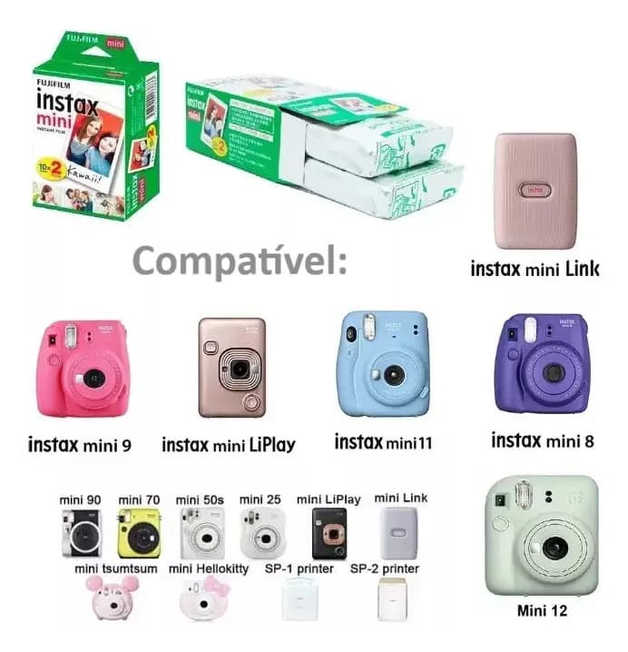 Fujifilm Filme Instantâneo Instax Mini C/ 20 Fotos — imagem 4
