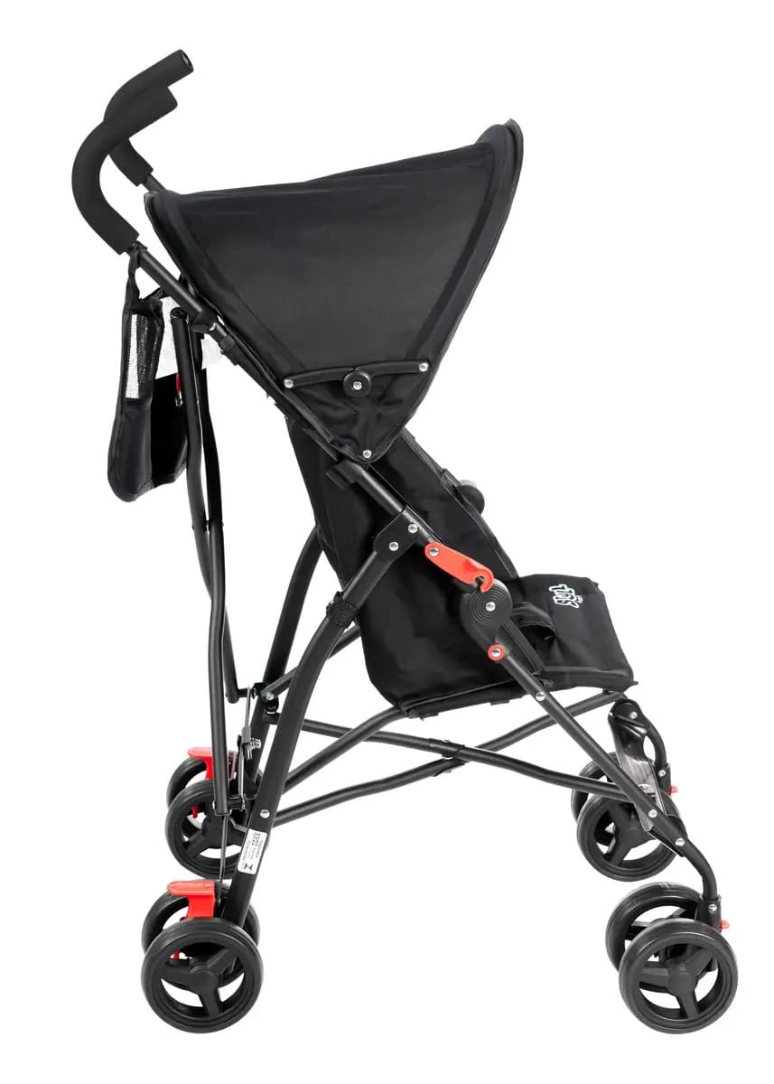 Carrinho De Bebê Passeio Guarda Chuva Styll Baby Preto — imagem 5
