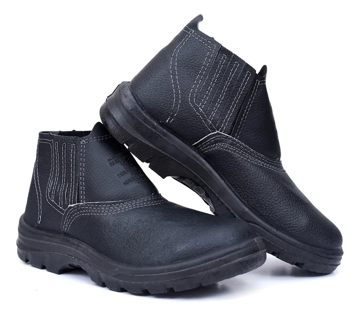 Bota Para Trabalho Segurança Vulcaflex Adultos Masculino Liso — imagem 5