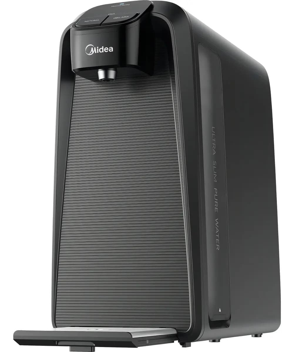 Purificador Midea SlimPure Bivolt Cinza Filtro 2 Estágios — imagem 3