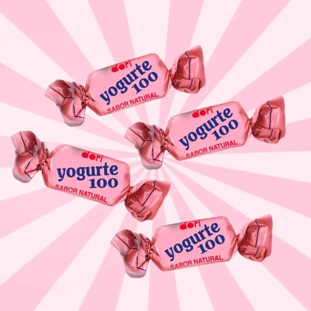 Bala Mastigavel Yogurte 100 600gr Dori Iogurte Natural — imagem 2