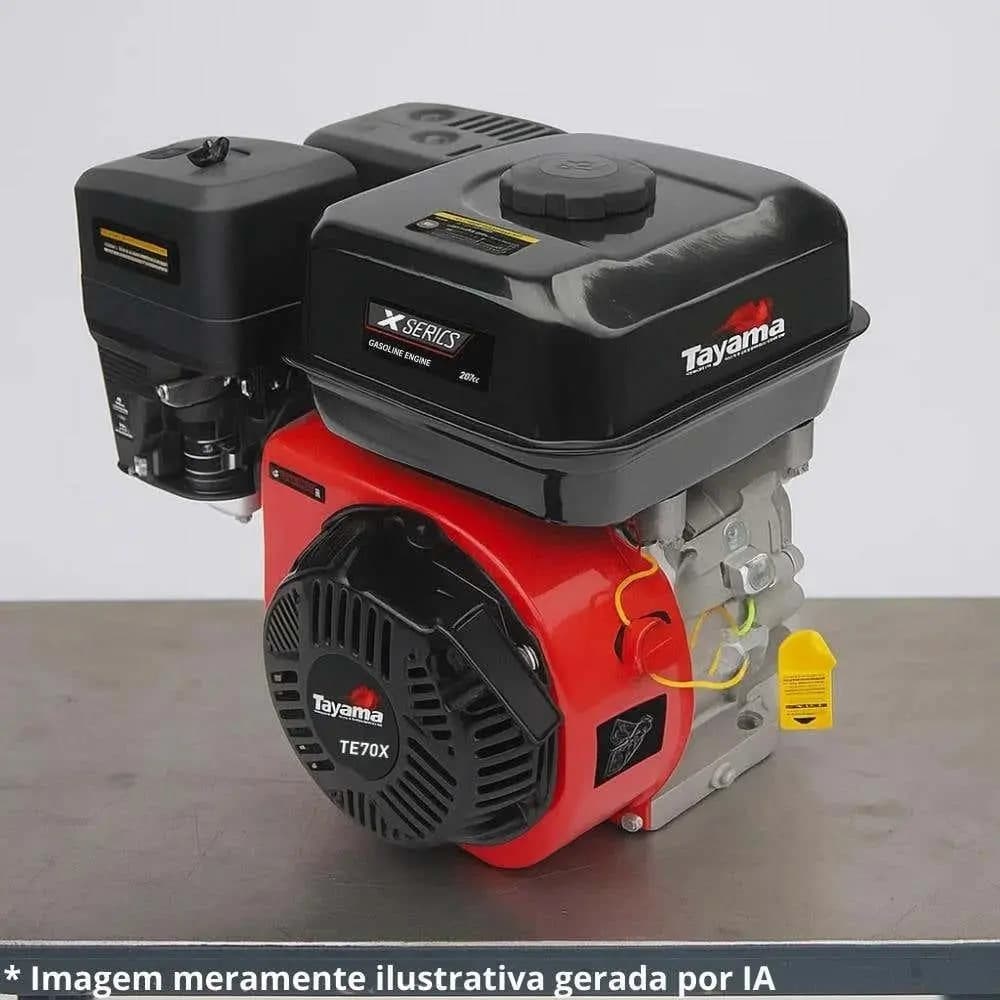 Motor Gasolina 7hp 4t Partida Manual Multiuso Te70x Toyama — imagem 4