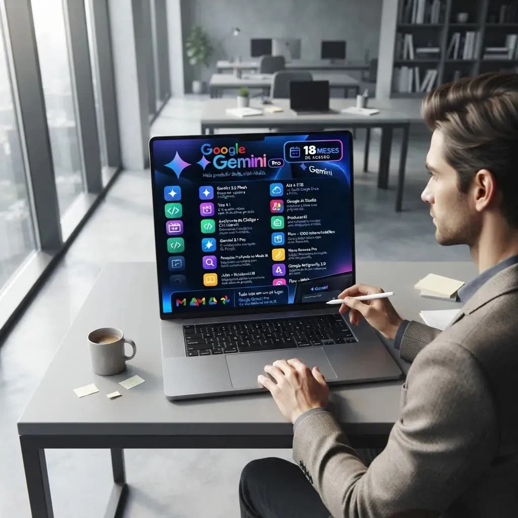 Gemini Pro Argon + 5tb Google Drive 18 Meses - 1 Mês De Garantia — imagem 3