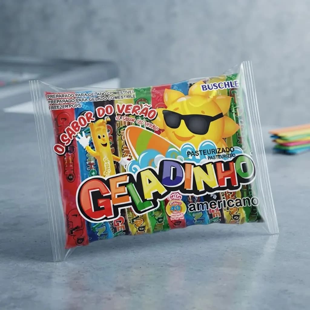 Geladinho Buschle Americano Com 40 Unidades 55ml — imagem 3