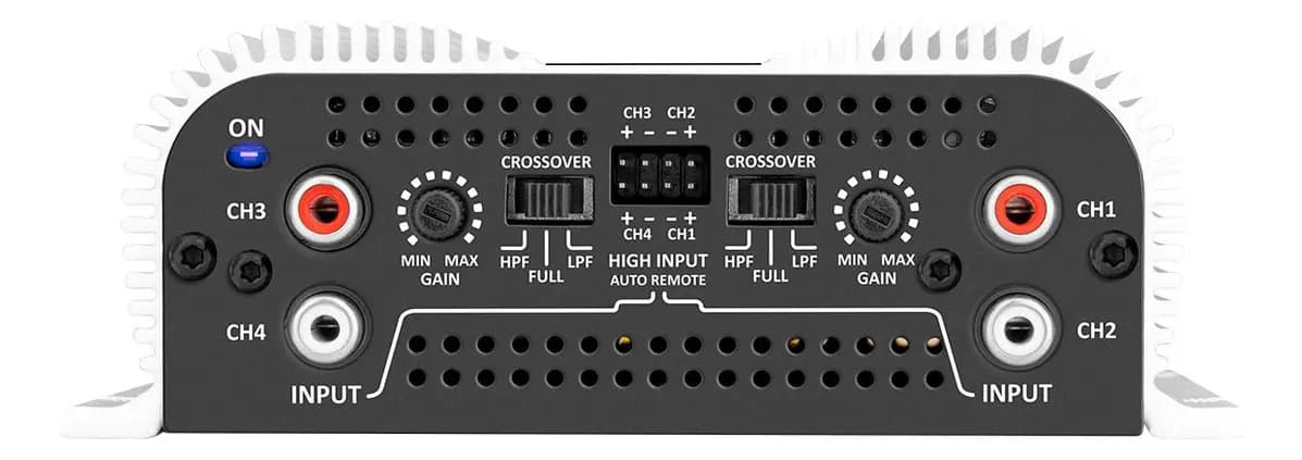 Amplificador Taramps TS 800x4 800W 4 Canais para Som Automotivo — imagem 5