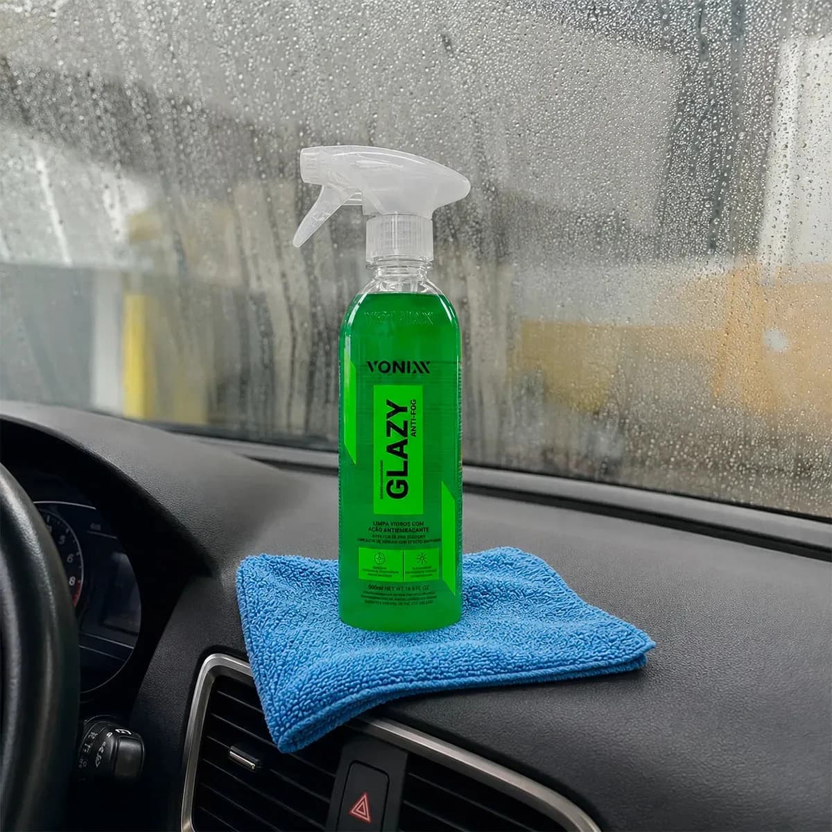 Glazy Anti Fog Vonixx 500ml Spray Antiembaçante Vidros Auto — imagem 3