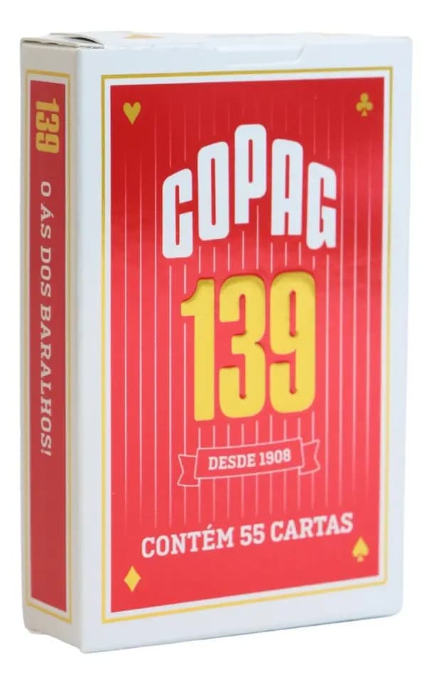 Kit 2 Jogo Baralho Profissional Copag 139 55 Cartas — imagem 3