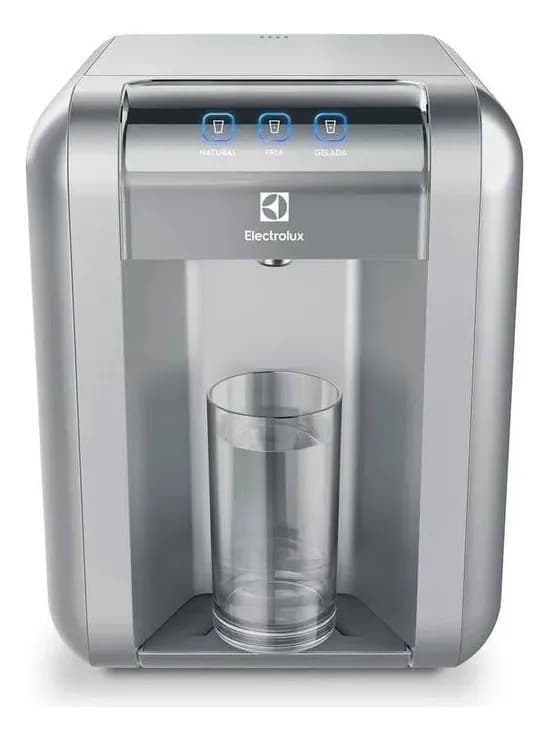 Purificador De Água Electrolux Gelada/fria/natural Pe11x Bivolt Prateado — imagem 5