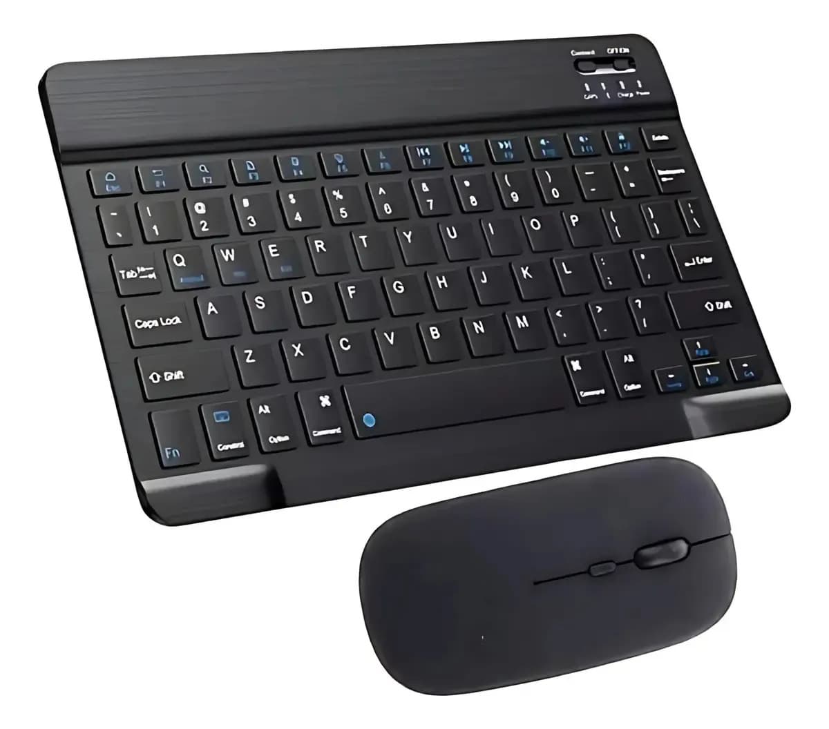 Kit Teclado E Mouse Sem Fio Bluetooth Tablet Compatível Com Android Ios E Windows Beexcellent
