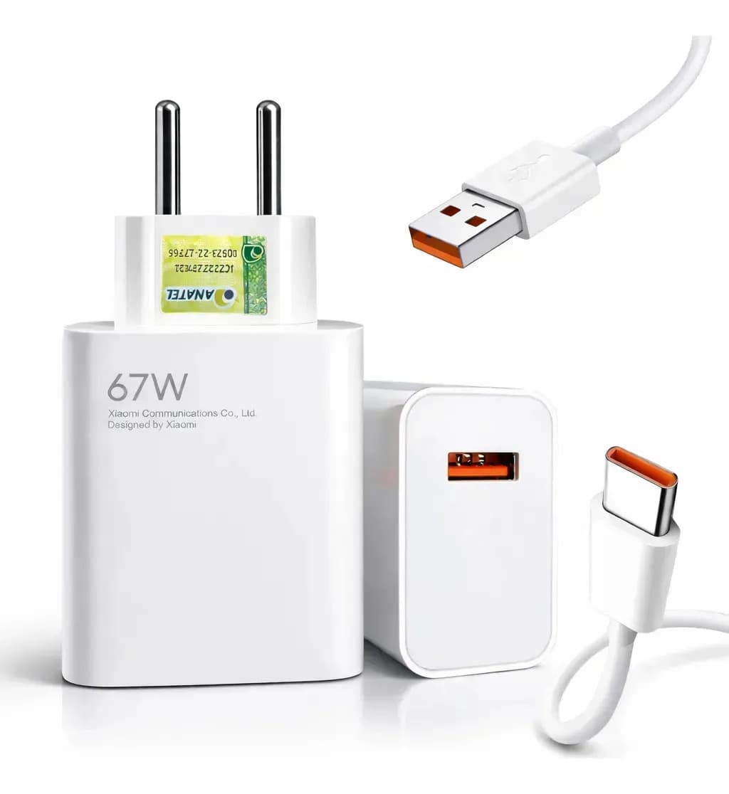 Carregador Turbo 67w Usb-c + Cabo Tipo C Branco — imagem 6