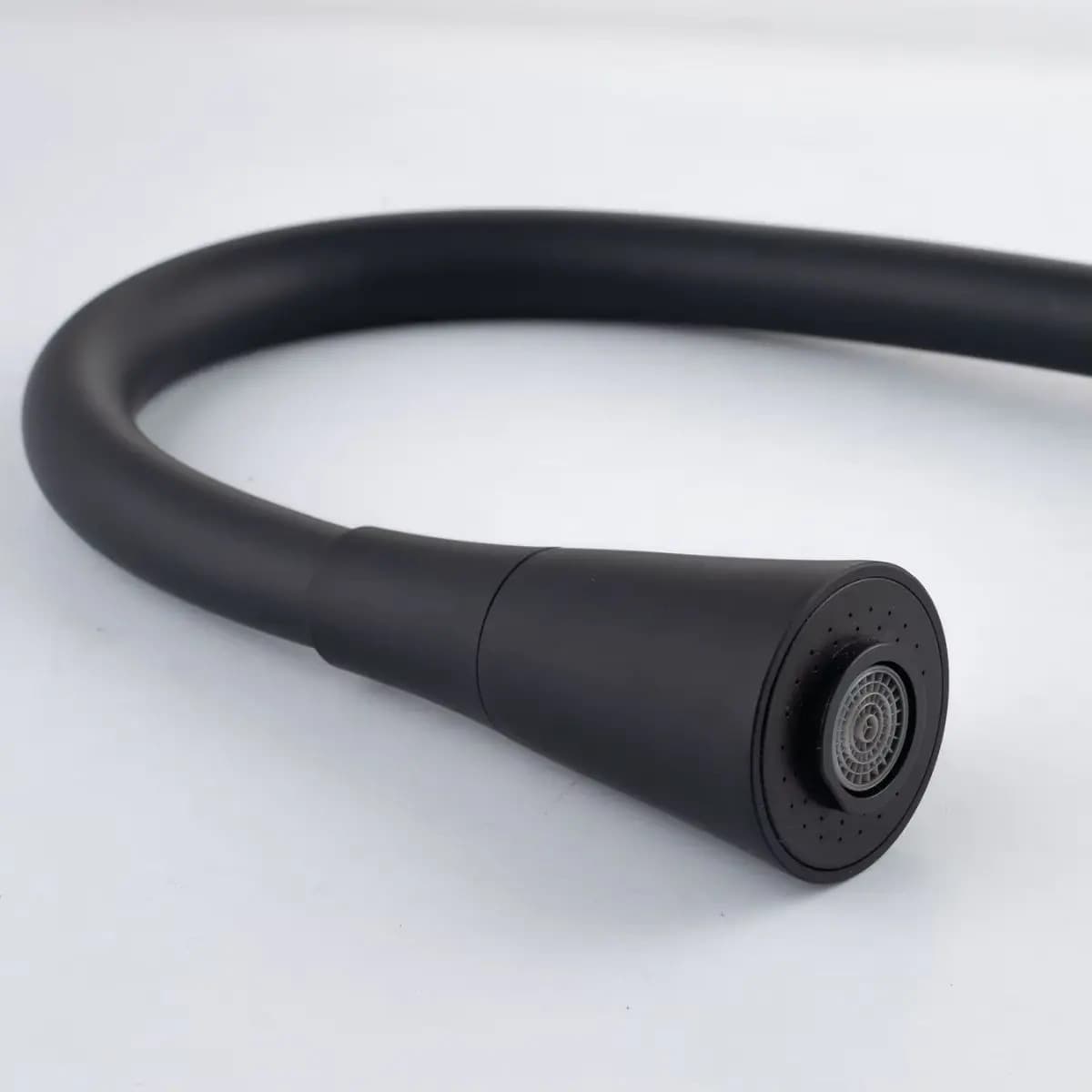 Torneira Gourmet Cozinha Pia Flexível Móvel 2 Jatos Parede Cor Preto — imagem 4