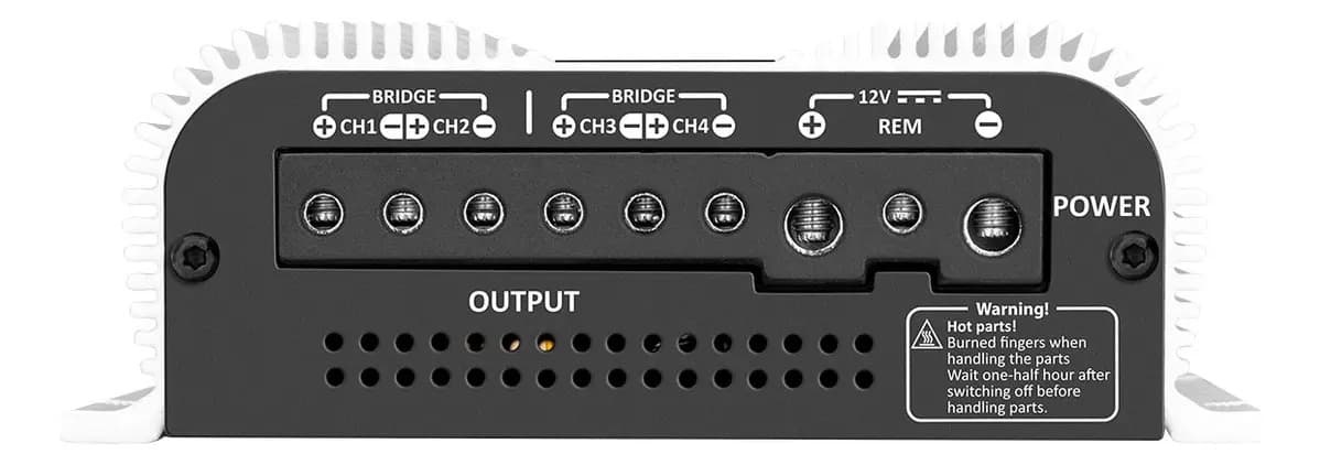 Amplificador Taramps TS 800x4 800W 4 Canais para Som Automotivo — imagem 6