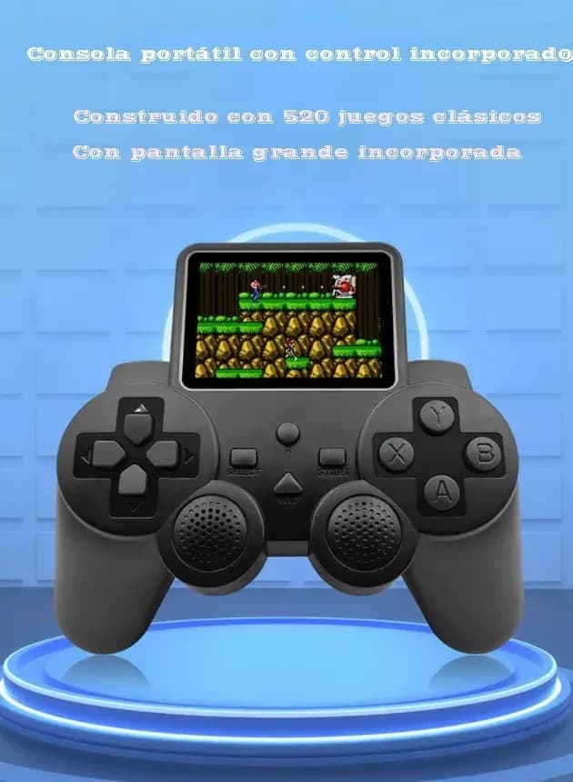 Consola de jogos S10 com alça de controle remoto — imagem 2