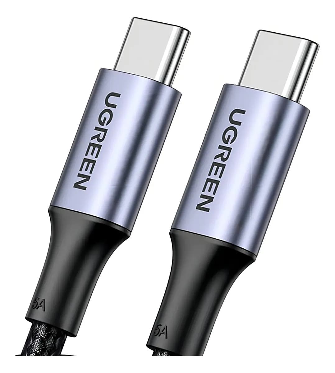 Cabo carregador Ugreen Usb C de carregamento rápido 100 W 480 Mbps 2m — imagem 2