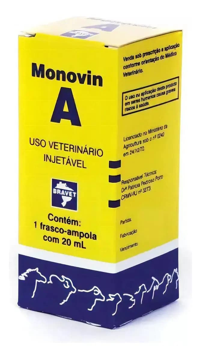 Vitamina Monovin A 20ml — imagem 2