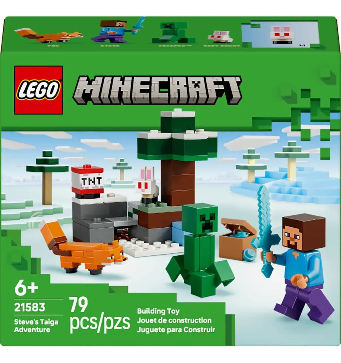 LEGO® Minecraft® A aventura de Steve na Taiga 21583 — imagem 5
