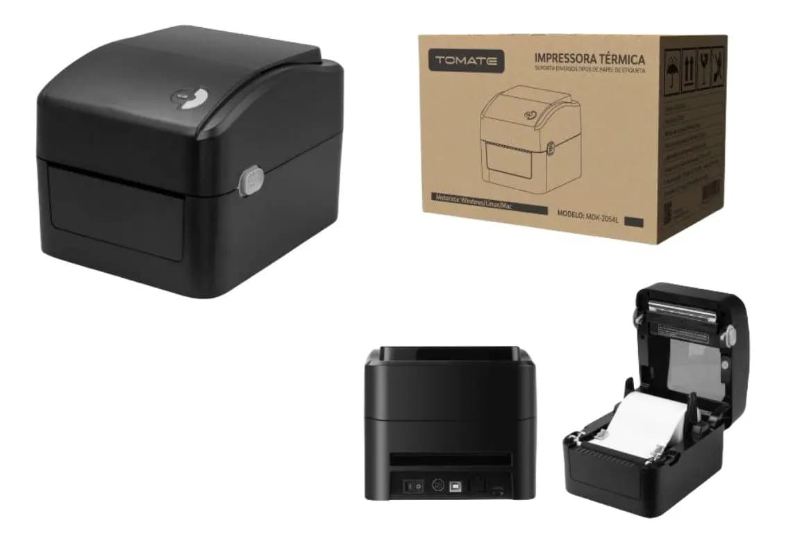 Impressora Térmica Tomate MDK-2054L USB Monocromática 108mm – Bivolt — imagem 2
