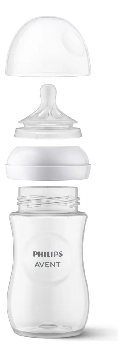 Kit Duplo Mamadeiras Pétala 125ml E 260ml - Scd838/26 Avent — imagem 4