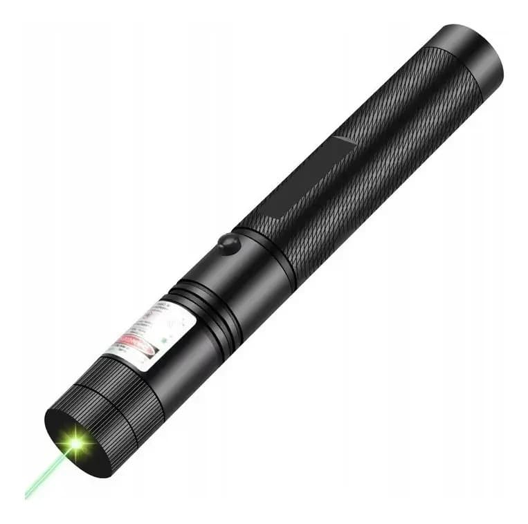 Caneta Laser Verde Ultra Forte Alcance 100km Recarregavel Para Trilhas Apresentações Profissionais Astronomia Prova D'agua Marca EX Decor — imagem 2