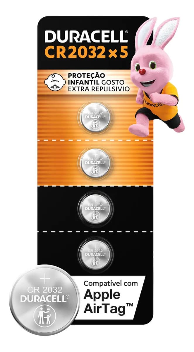 Bateria Cr2032 Duracell Com 5 Unidades — imagem 2