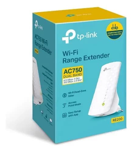 Repetidor de Sinal Wi-Fi TP-Link RE200 Dual Band AC750 Extensor — imagem 5