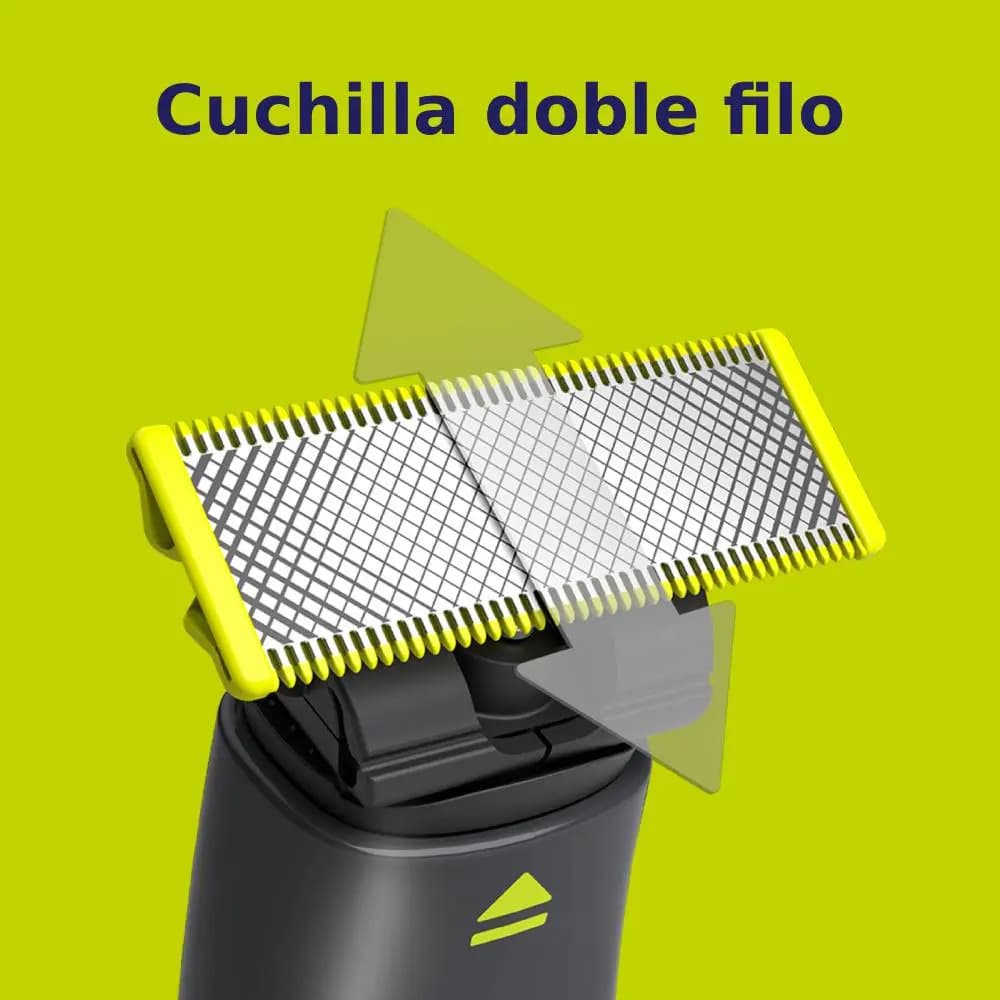 Philips Oneblade Qp1425/10 com pente aparador 5 em 1 — imagem 6