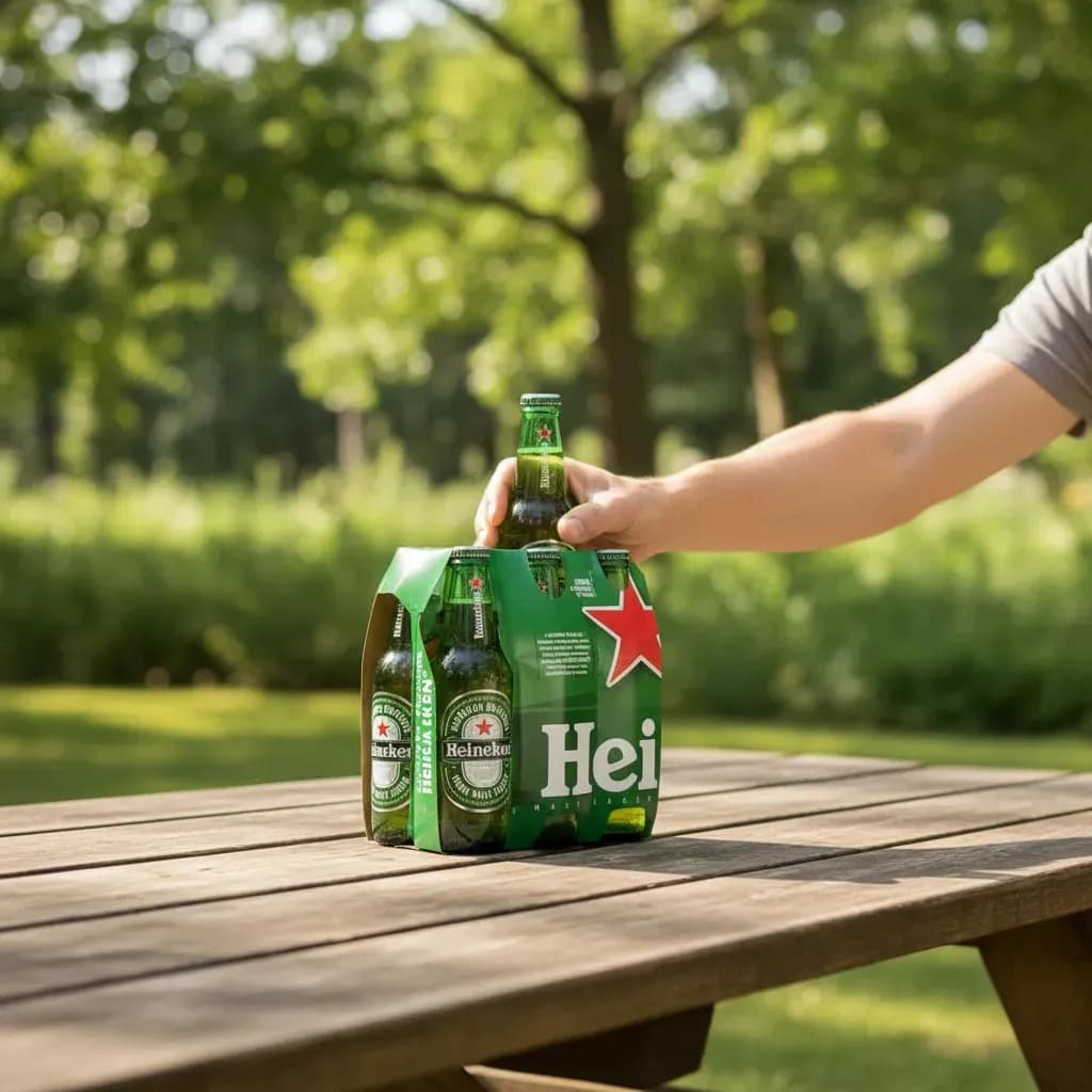 Cerveja Heineken Premium Garrafa 6 Long Neck 330ml — imagem 5