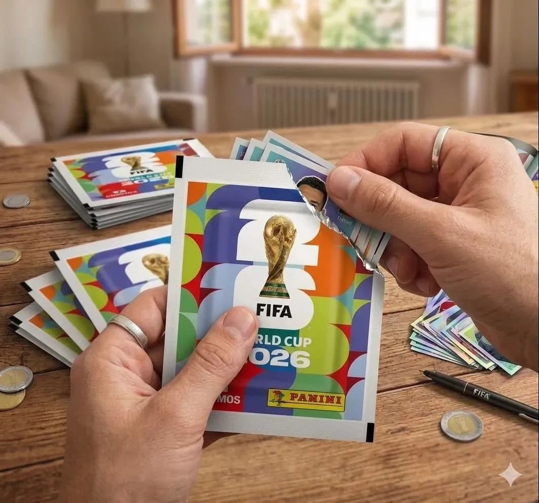 Kit 5 Envelopes Pacotinhos Figurinhas Copa do Mundo 2026 Fifa World Cup Futebol — imagem 4
