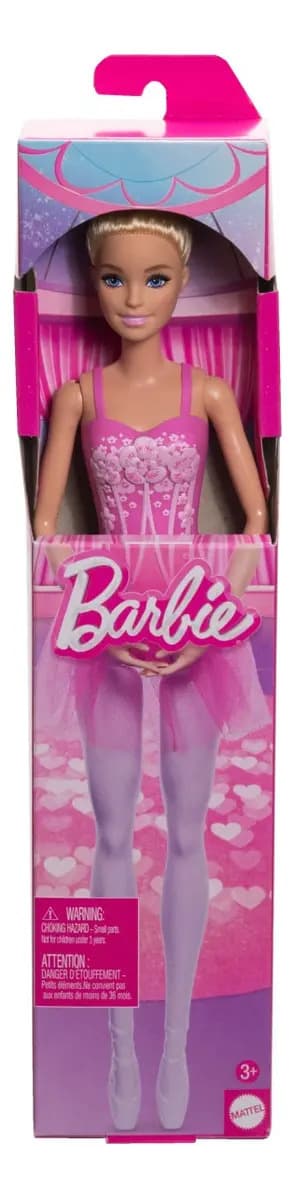 Boneca Barbie Professions, de cabelo loiro, dançarina de balé — imagem 6