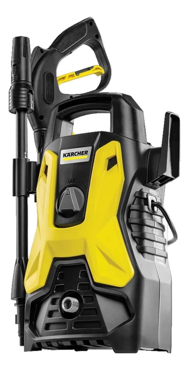 Lavadora De Alta Pressão Kärcher Prática Black 1500 Psi/libras 1400w 300l/h Com Aplicador De Detergente E Lança Regulável 220v — imagem 2