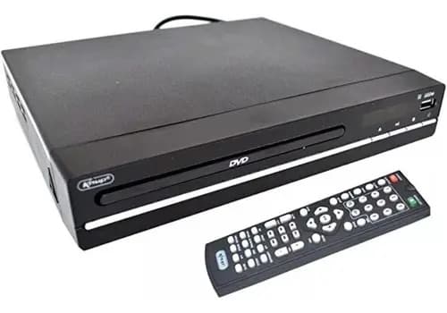 Dvd Player Knup KP-D120 Preto Mp3 Ripping Media Player USB Pen Drive — imagem 2