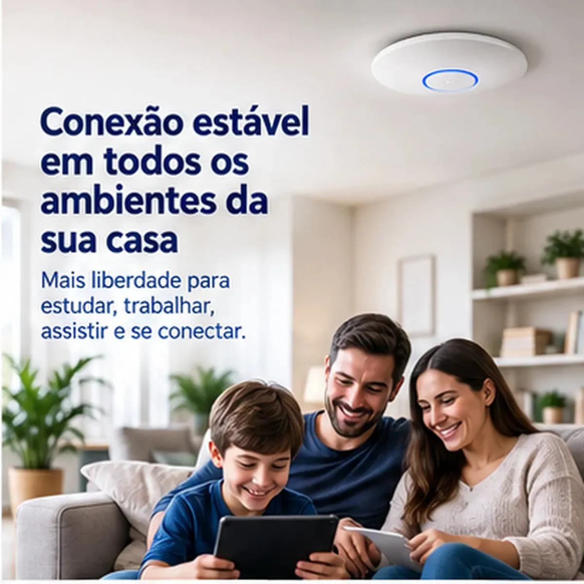 Wifi Access Point Ubiquiti U6+ Unifi + Fonte Poe — imagem 2