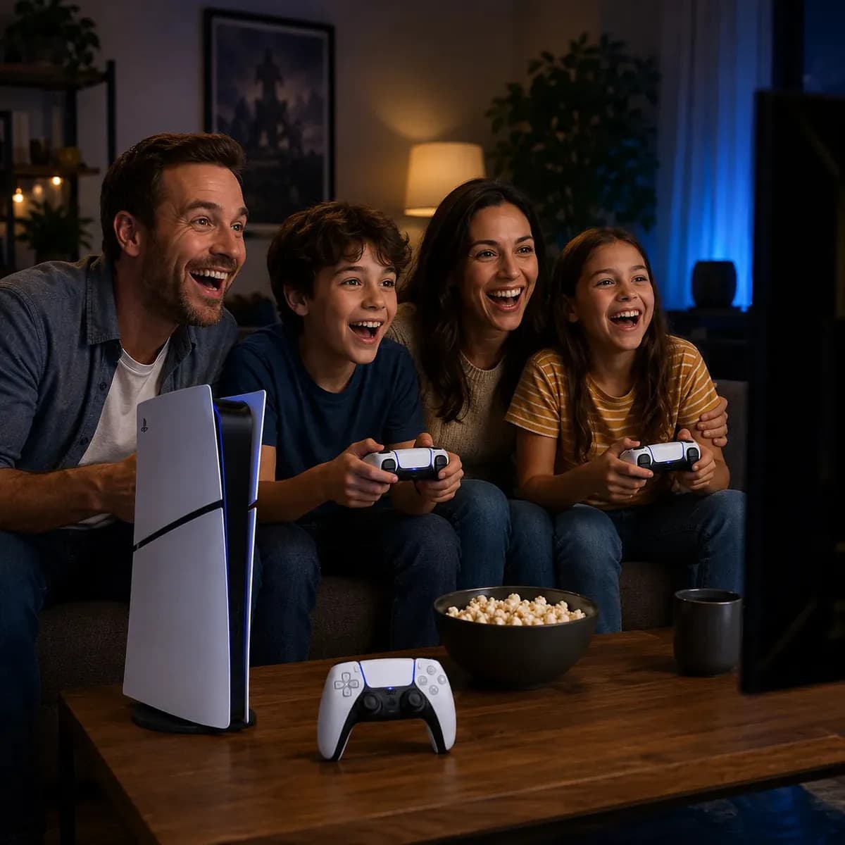 Playstation 5 Slim Digital 825gb Branco Novo Cfi-2114 2 Controles Dualsense Originais Sony Ps5 Lacrado Console Completo Ssd Ultra Rápido 4k Ray Tracing Wifi Blu — imagem 5