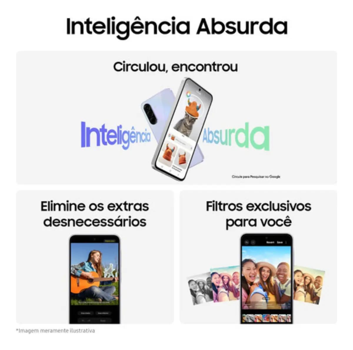 Smartphone Samsung Galaxy A36 5G 256GB 8GB Super Amoled 6.7'' Câmera Tripla 50MP Selfie 12MP 5000 mAh Ip67 NFC Dual Sim Recursos IA - Branco — imagem 2