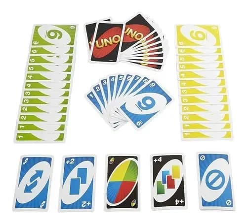 Jogo de Cartas UNO Clássico Colorido Mattel — imagem 5