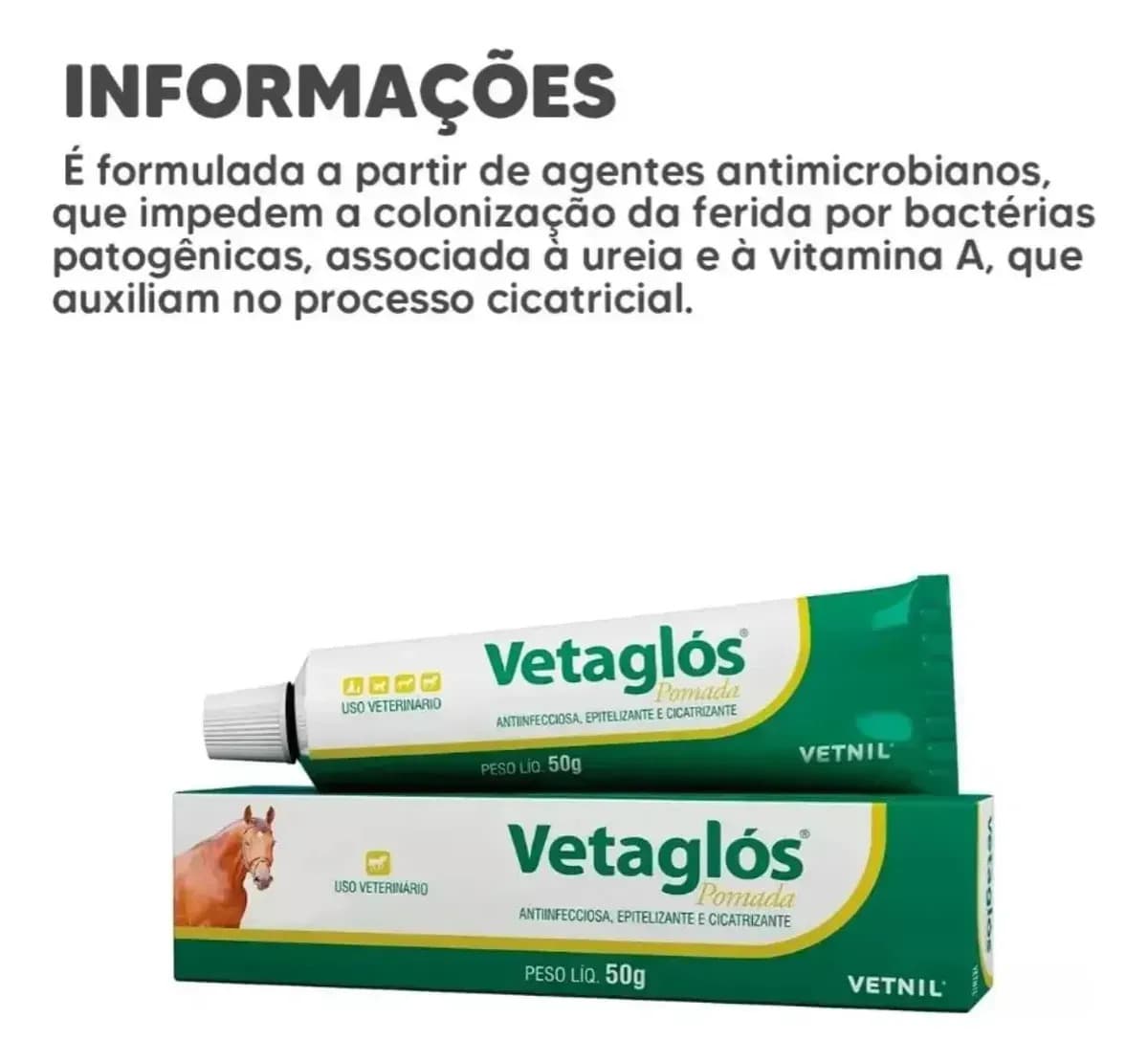 Vetaglos Pomada 50g - Vetnil — imagem 4