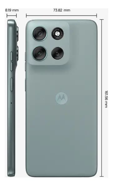 Smartphone Motorola Moto G56 5g - 256gb 8gb Ram+8gb Ram Boost, Camera 50mp Sony Lytia 600 Ultrarresistencia Militar e Ip68 + Ip69 - Cinza — imagem 4