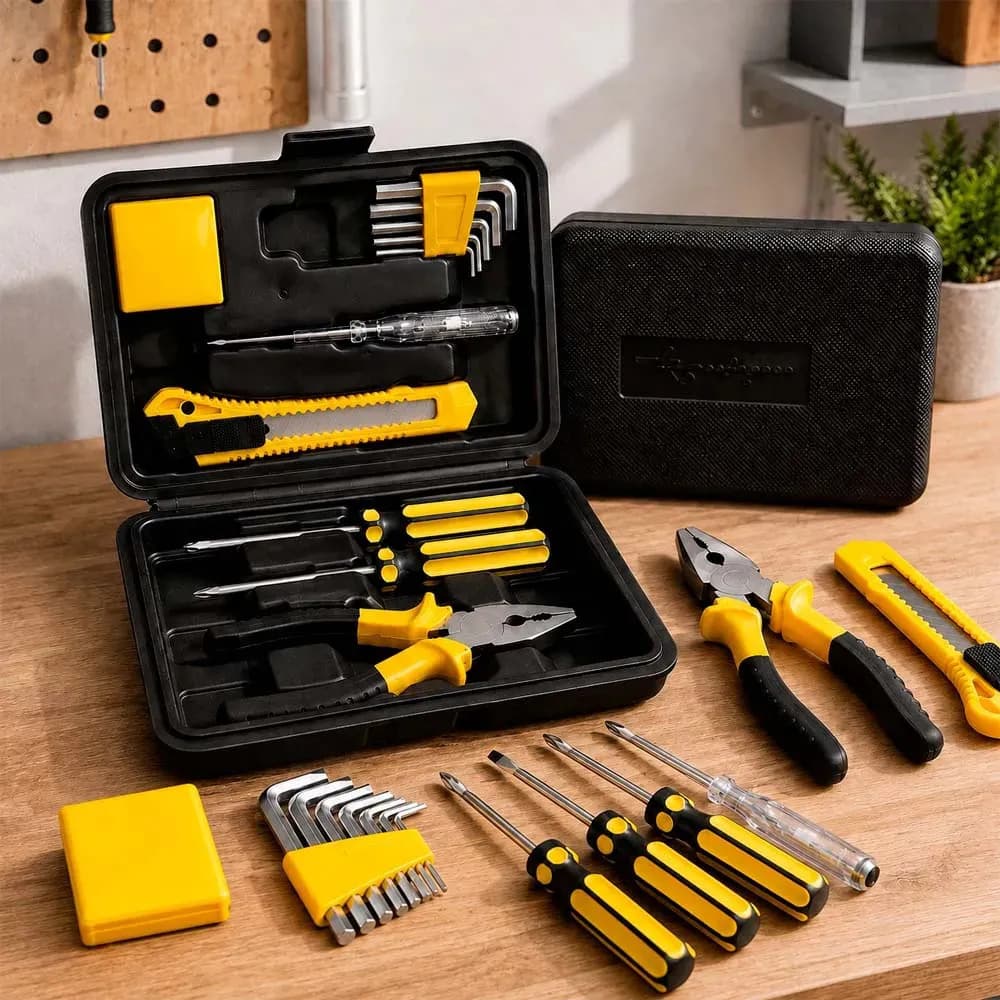 Kit Jogo De Ferramentas Aço Carbono Titanium 11 Peças — imagem 2